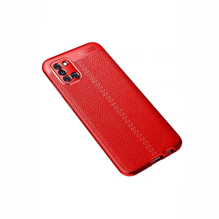 Newface Samsung Galaxy A31 Kılıf Auto Focus Kapak - Kırmızı