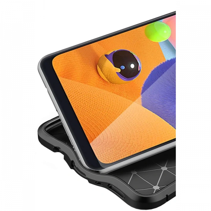 Newface Samsung Galaxy A31 Kılıf Auto Focus Kapak - Kırmızı
