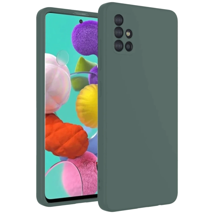 Newface Samsung Galaxy A31 Kılıf Nano içi Kadife Silikon