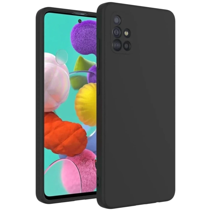 Newface Samsung Galaxy A31 Kılıf Nano içi Kadife Silikon