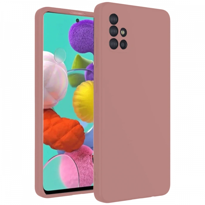 Newface Samsung Galaxy A31 Kılıf Nano içi Kadife Silikon