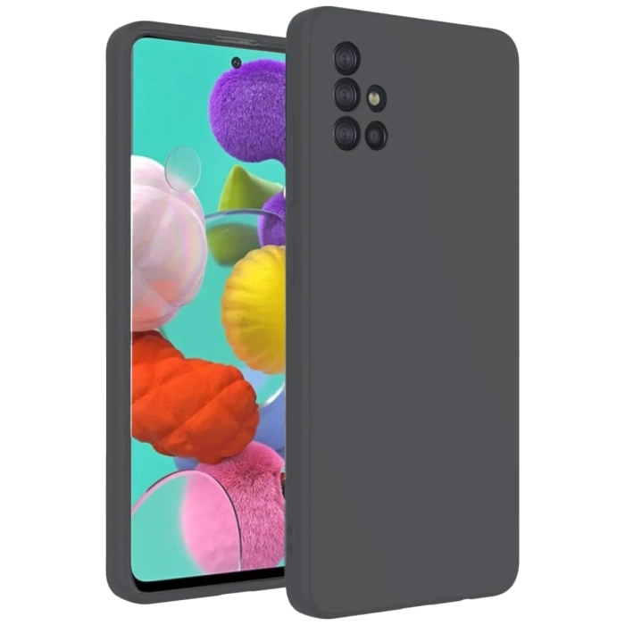 Newface Samsung Galaxy A31 Kılıf Nano içi Kadife Silikon