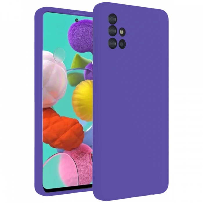 Newface Samsung Galaxy A31 Kılıf Nano içi Kadife Silikon