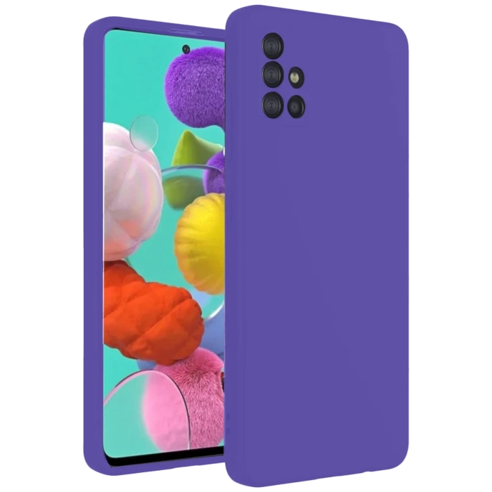Newface Samsung Galaxy A31 Kılıf Nano içi Kadife Silikon