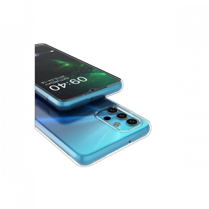 Newface Samsung Galaxy A32 5G Kılıf Lüx Şeffaf Silikon