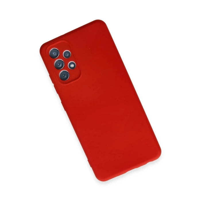 Newface Samsung Galaxy A32 Kılıf First Silikon - Kırmızı