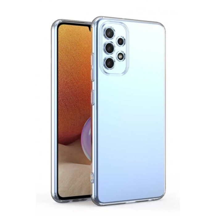 Newface Samsung Galaxy A32 Kılıf Lüx Şeffaf Silikon