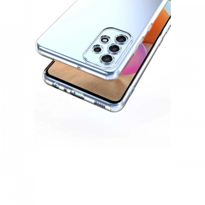 Newface Samsung Galaxy A32 Kılıf Lüx Şeffaf Silikon