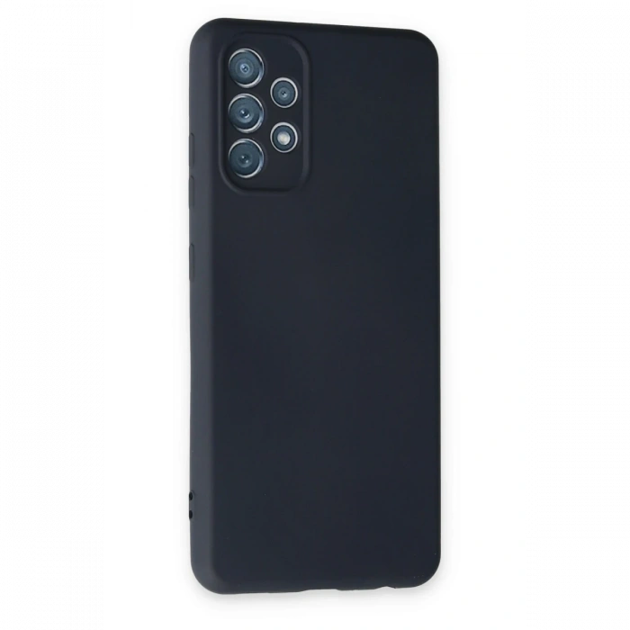 Samsung Galaxy A32 Kılıf Nano içi Kadife Silikon - Lacivert
