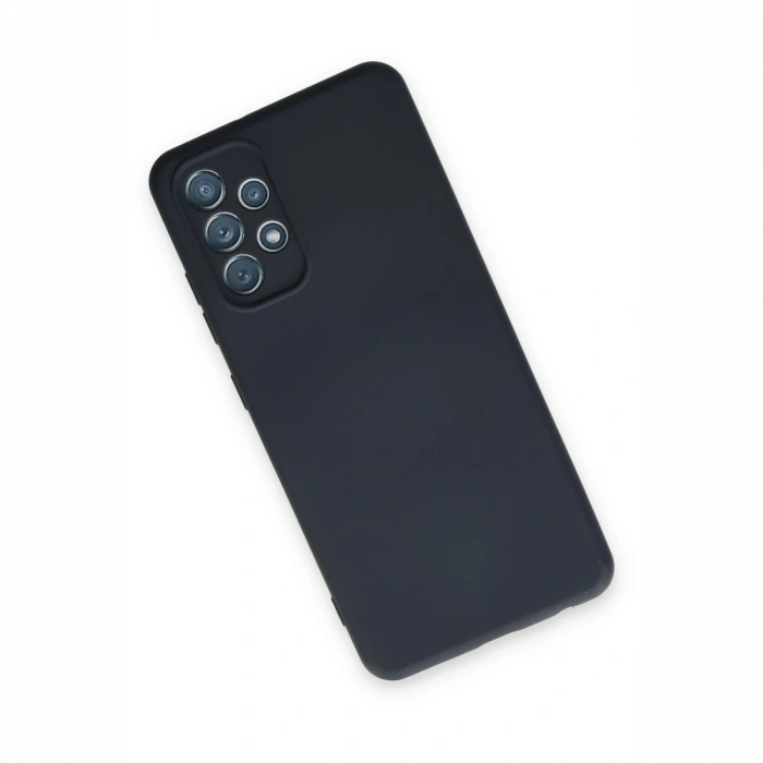 Samsung Galaxy A32 Kılıf Nano içi Kadife Silikon - Lacivert