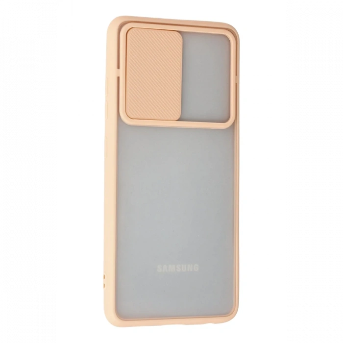 Newface Samsung Galaxy A32 Kılıf Palm Buzlu Kamera Sürgülü Silikon