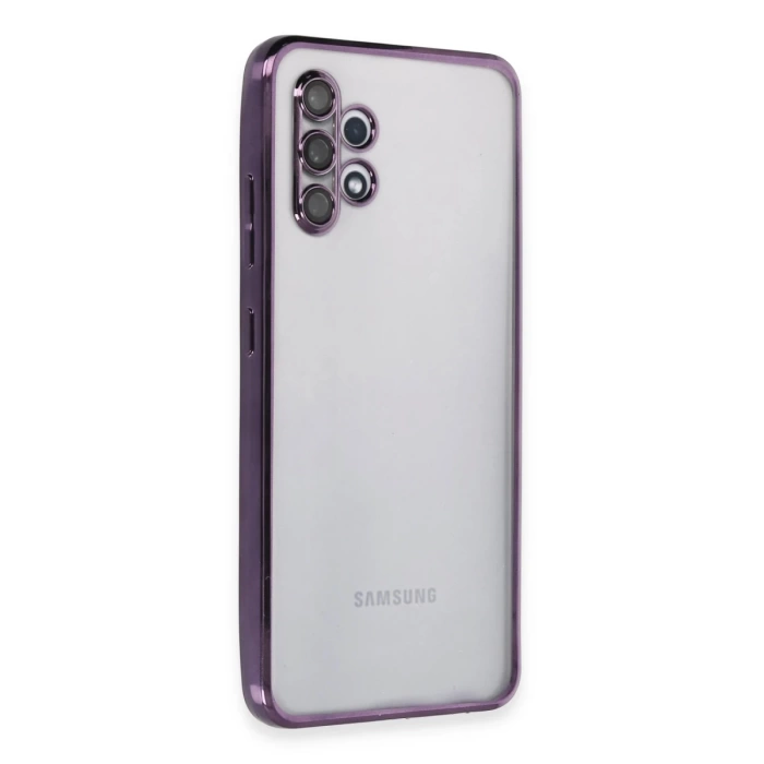 Newface Samsung Galaxy A32 Kılıf Razer Lensli Silikon