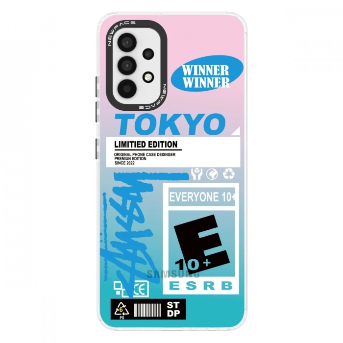 Newface Samsung Galaxy A33 5G Kılıf Estoril Desenli Kapak