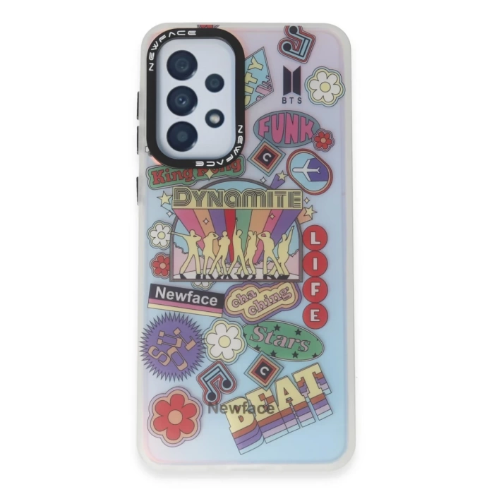 Newface Samsung Galaxy A33 5G Kılıf Estoril Desenli Kapak