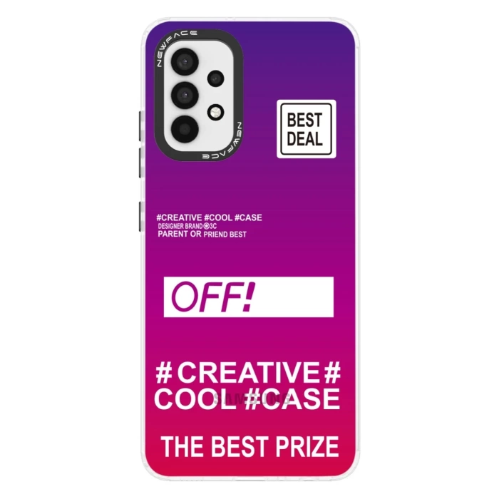 Newface Samsung Galaxy A33 5G Kılıf Estoril Desenli Kapak