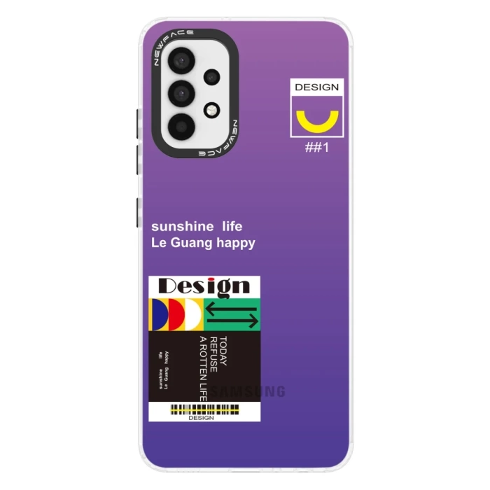 Newface Samsung Galaxy A33 5G Kılıf Estoril Desenli Kapak