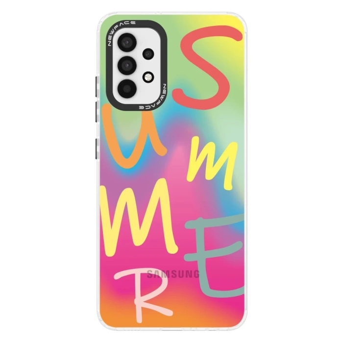 Newface Samsung Galaxy A33 5G Kılıf Estoril Desenli Kapak