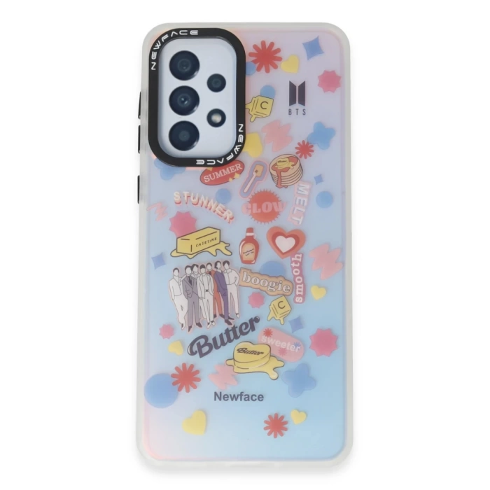 Newface Samsung Galaxy A33 5G Kılıf Estoril Desenli Kapak