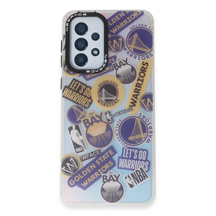 Newface Samsung Galaxy A33 5G Kılıf Estoril Desenli Kapak