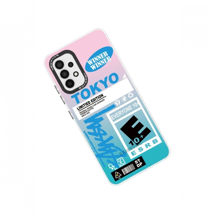 Newface Samsung Galaxy A33 5G Kılıf Estoril Desenli Kapak