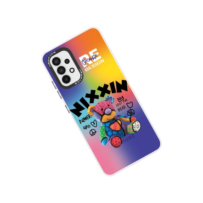 Newface Samsung Galaxy A33 5G Kılıf Estoril Desenli Kapak