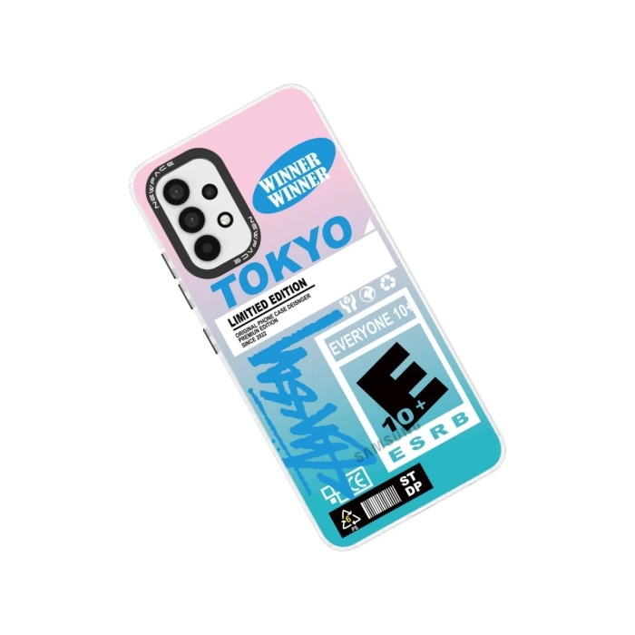 Newface Samsung Galaxy A33 5G Kılıf Estoril Desenli Kapak