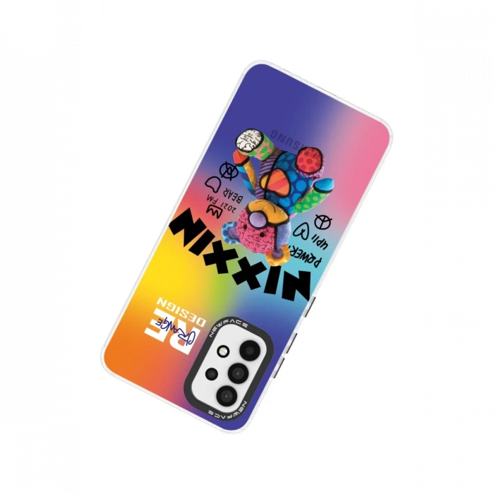 Newface Samsung Galaxy A33 5G Kılıf Estoril Desenli Kapak