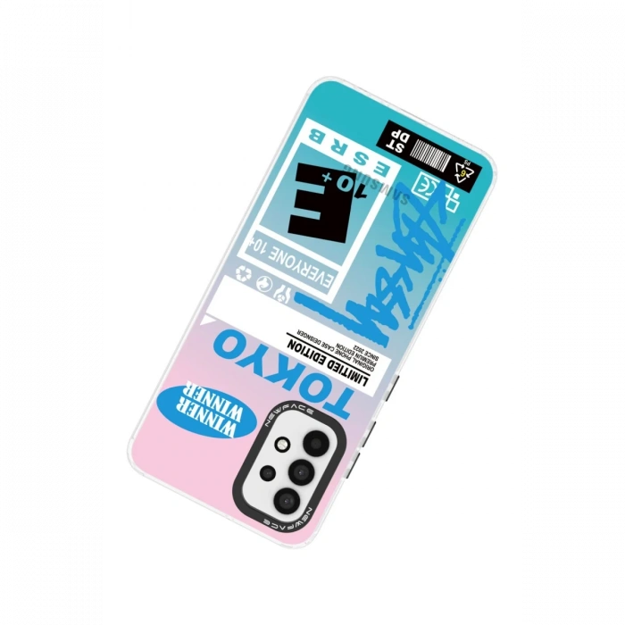 Newface Samsung Galaxy A33 5G Kılıf Estoril Desenli Kapak
