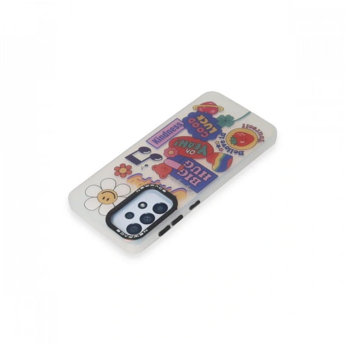 Newface Samsung Galaxy A33 5G Kılıf Estoril Desenli Kapak