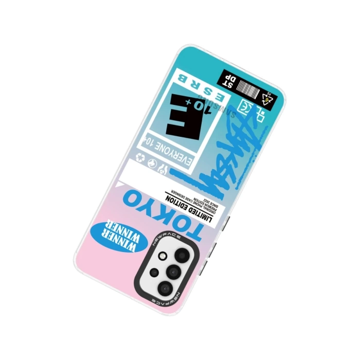 Newface Samsung Galaxy A33 5G Kılıf Estoril Desenli Kapak