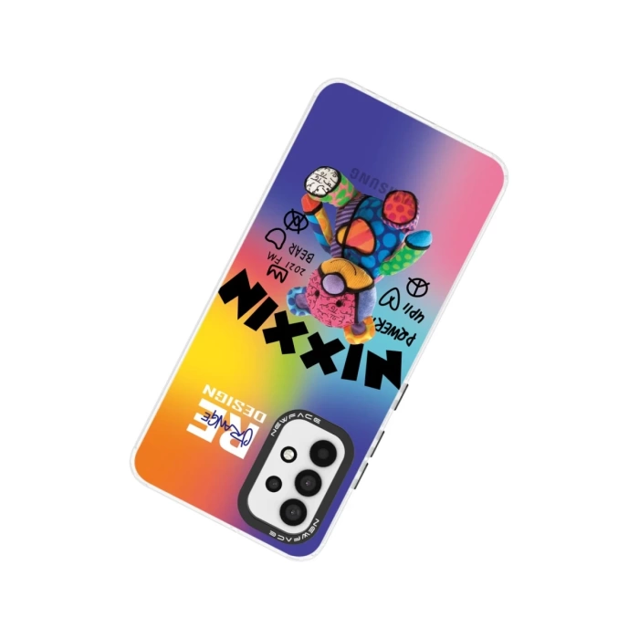 Newface Samsung Galaxy A33 5G Kılıf Estoril Desenli Kapak
