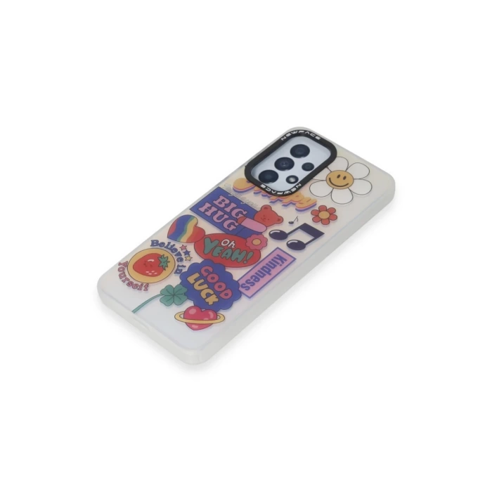 Newface Samsung Galaxy A33 5G Kılıf Estoril Desenli Kapak