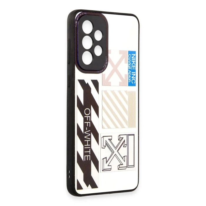 Newface Samsung Galaxy A33 5G Kılıf Mirror Desenli Kapak