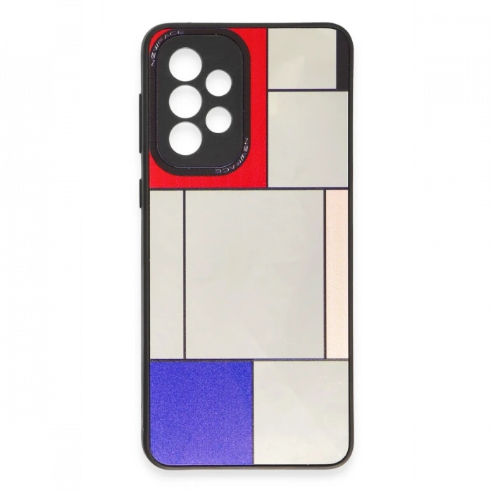 Newface Samsung Galaxy A33 5G Kılıf Mirror Desenli Kapak