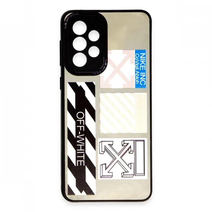 Newface Samsung Galaxy A33 5G Kılıf Mirror Desenli Kapak