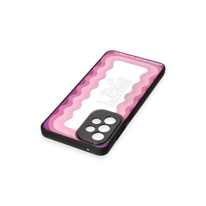 Newface Samsung Galaxy A33 5G Kılıf Mirror Desenli Kapak