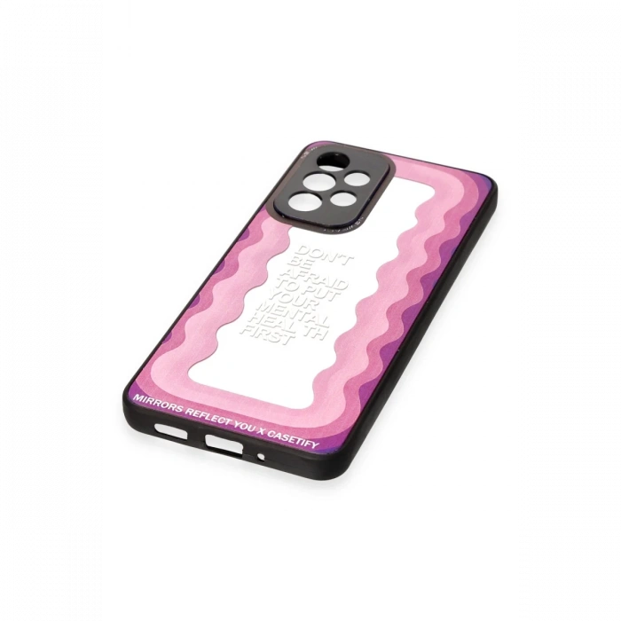 Newface Samsung Galaxy A33 5G Kılıf Mirror Desenli Kapak