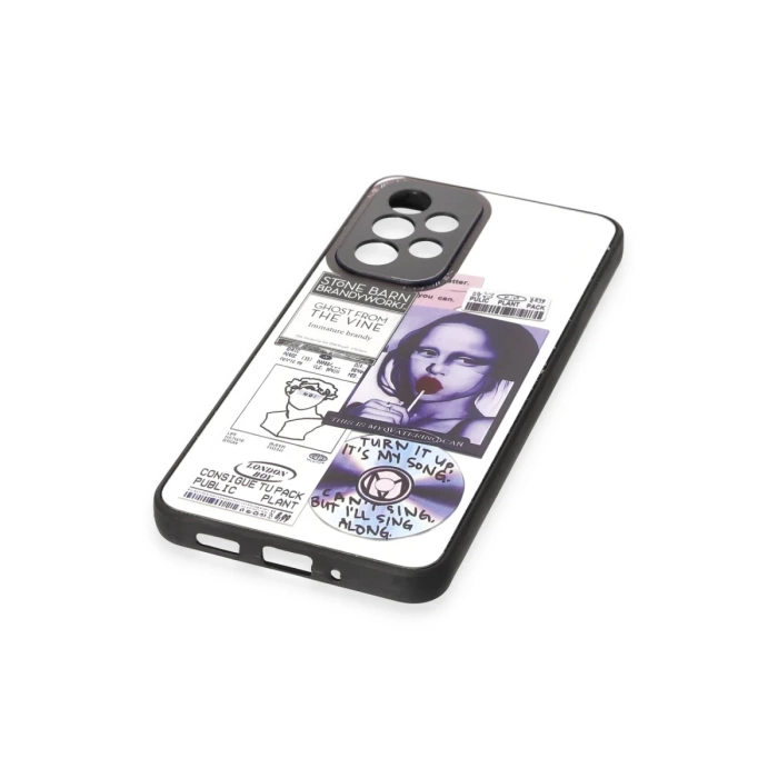Newface Samsung Galaxy A33 5G Kılıf Mirror Desenli Kapak
