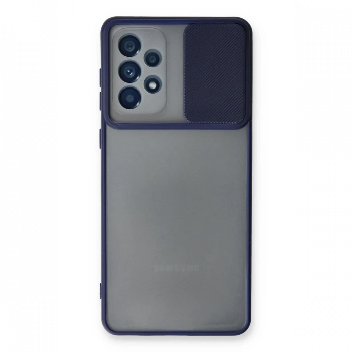 Newface Samsung Galaxy A33 5G Kılıf Palm Buzlu Kamera Sürgülü Silikon