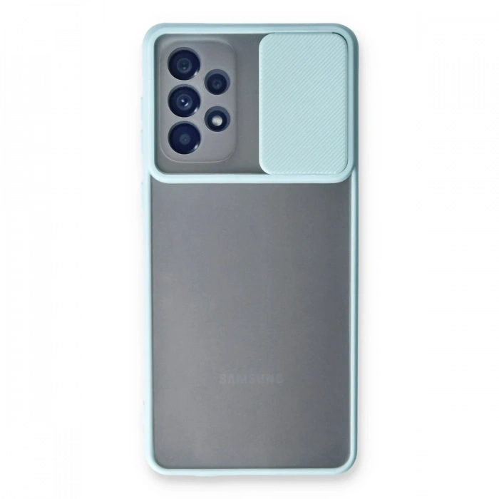Newface Samsung Galaxy A33 5G Kılıf Palm Buzlu Kamera Sürgülü Silikon