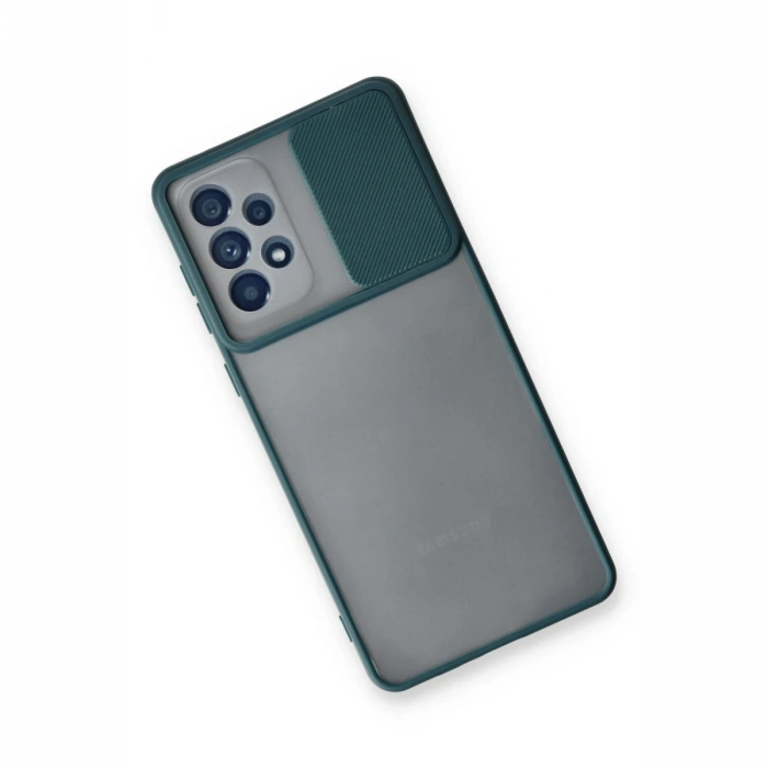 Newface Samsung Galaxy A33 5G Kılıf Palm Buzlu Kamera Sürgülü Silikon