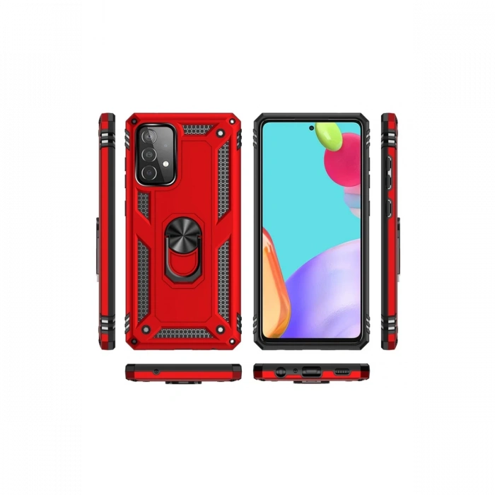 Newface Samsung Galaxy A33 5G Kılıf Sofya Yüzüklü Silikon Kapak