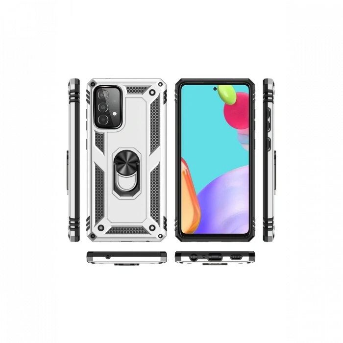 Newface Samsung Galaxy A33 5G Kılıf Sofya Yüzüklü Silikon Kapak