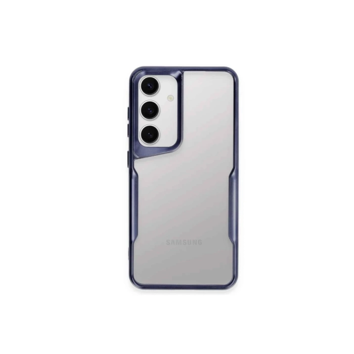Newface Samsung Galaxy A34 5G Kılıf Boyi Silikon Kapak - Lacivert