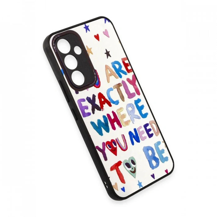 Newface Samsung Galaxy A34 5G Kılıf Mirror Desenli Kapak