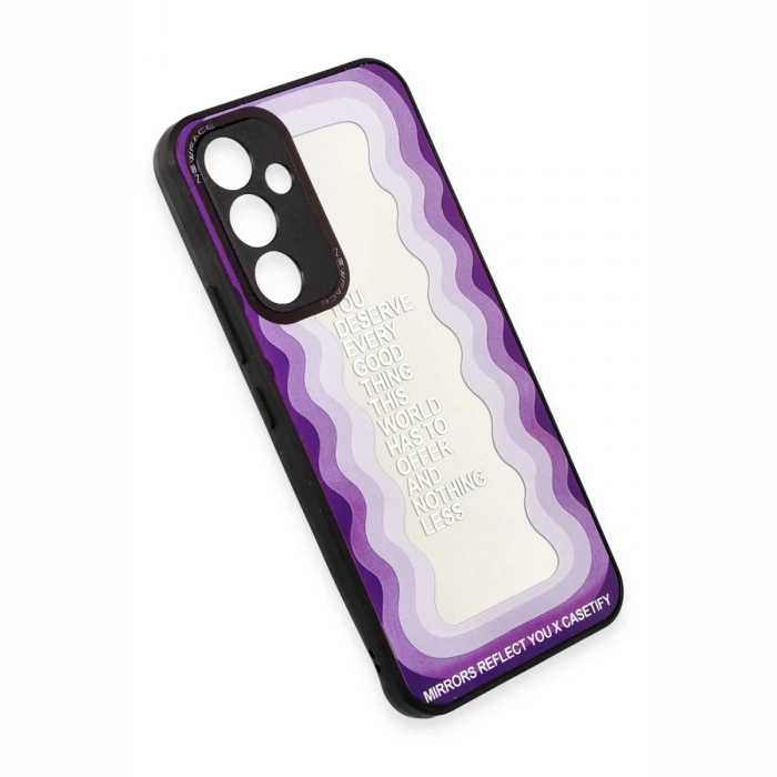 Newface Samsung Galaxy A34 5G Kılıf Mirror Desenli Kapak