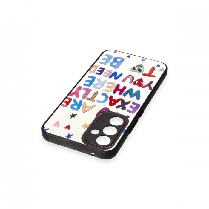 Newface Samsung Galaxy A34 5G Kılıf Mirror Desenli Kapak