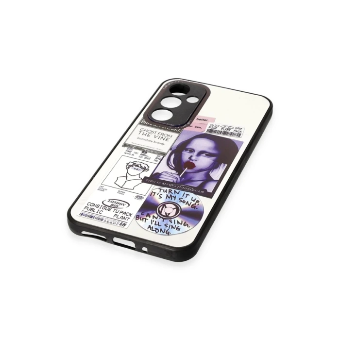 Newface Samsung Galaxy A34 5G Kılıf Mirror Desenli Kapak