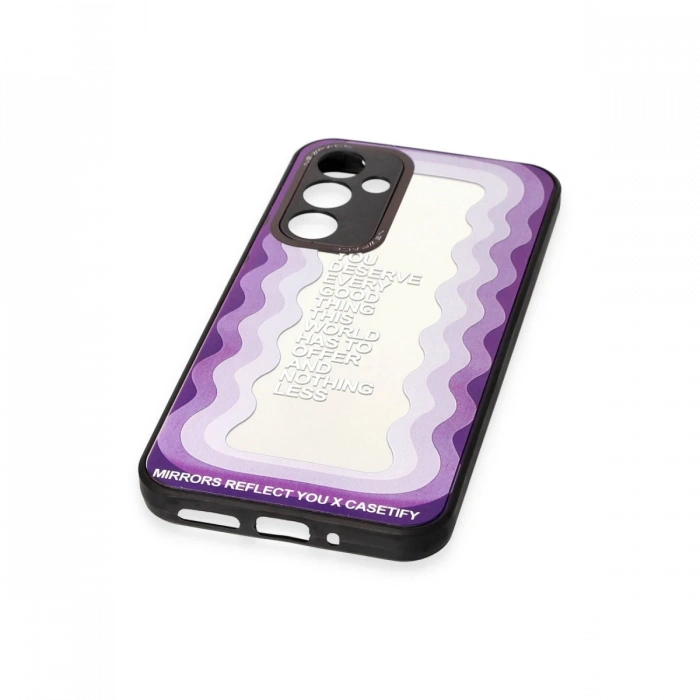 Newface Samsung Galaxy A34 5G Kılıf Mirror Desenli Kapak