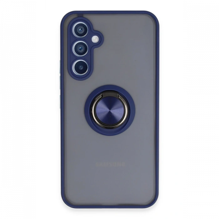 Samsung Galaxy A34 5G Kılıf Montreal Yüzüklü Silikon Kapak